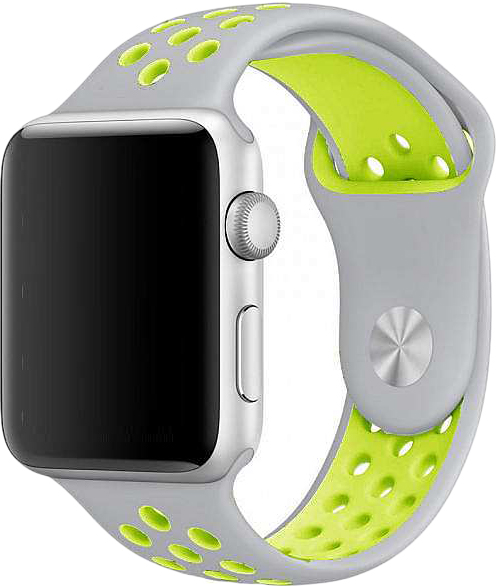 

Ремешок COTEetCI W12 (WH5216-TS-YL) для Apple Watch series SE/6/2/3/4 38/40mm (Silver/Yellow)