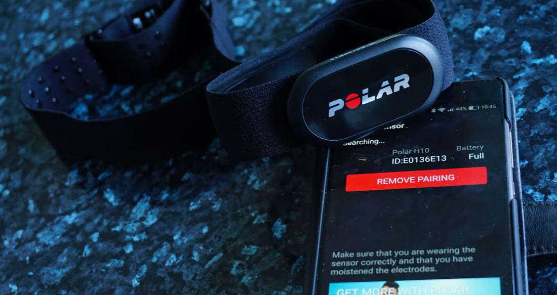 Нагрудный кардиодатчик Polar H10 HR XS-S 92061851 (Black) купить в интернет-магазине icover