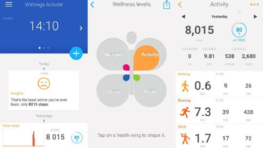 Withings Activite Pop (70076701) - умные часы (Blue) купить в интернет-магазине icover
