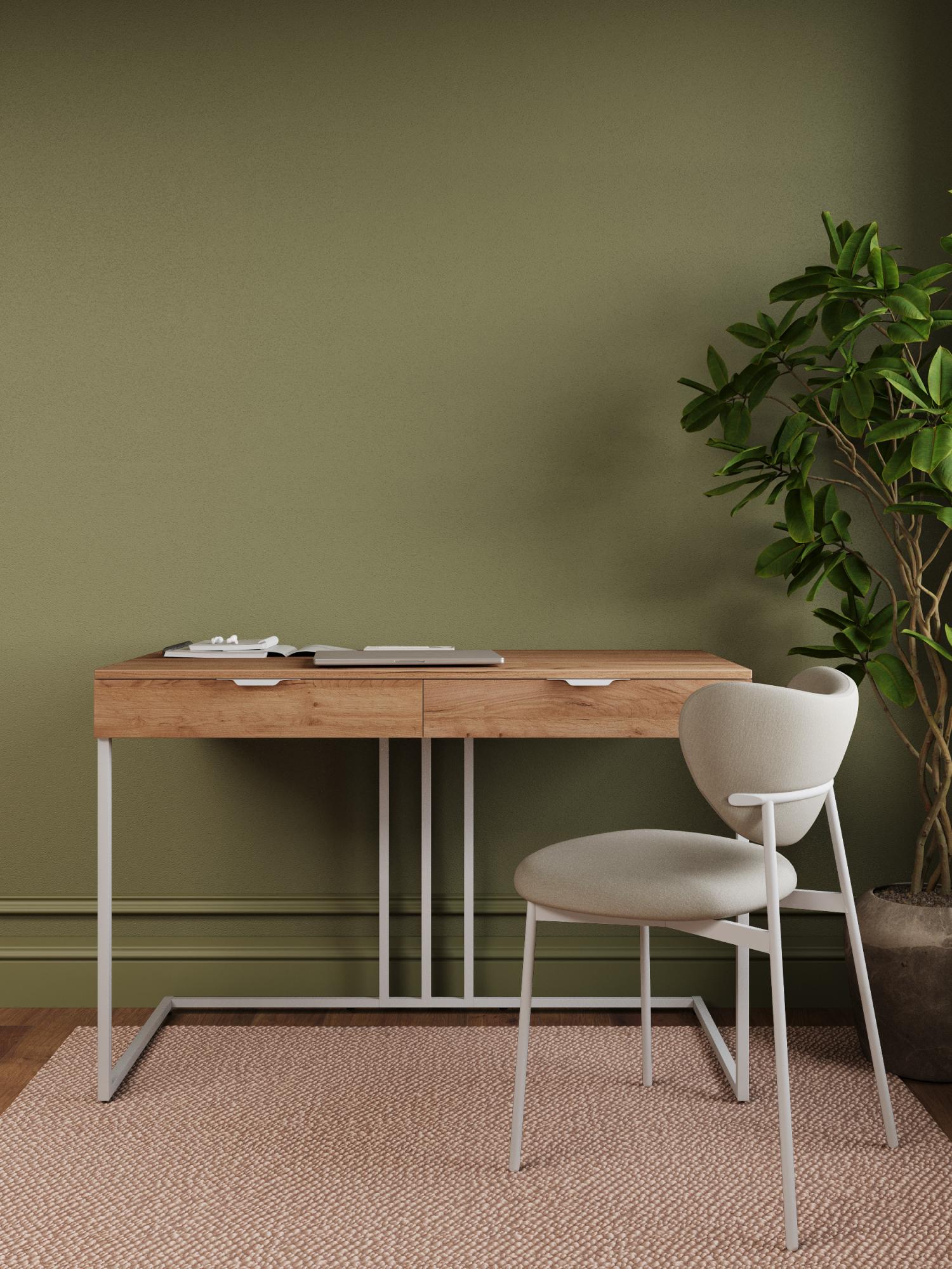 Стол письменный RIDBERG KENTUCKY (Oak/White) купить в интернет-магазине icover