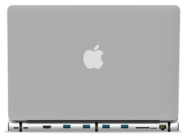 Хаб Rombica Type-C Dock TC-00080 (Silver) купить в интернет-магазине icover