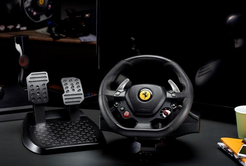 Руль Thrustmaster T80 Ferrari 488 GTB Edition (4160672) для PS4/PC (Black) купить в интернет-магазине icover