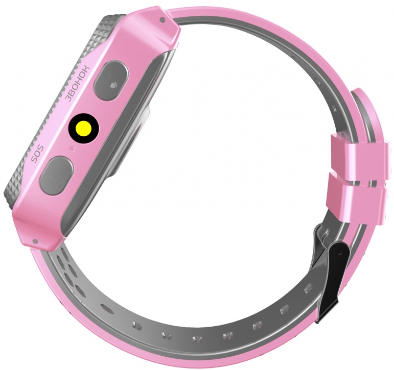 Детские умные часы Jet Kid SCOUT (Pink/Grey) купить в интернет-магазине icover