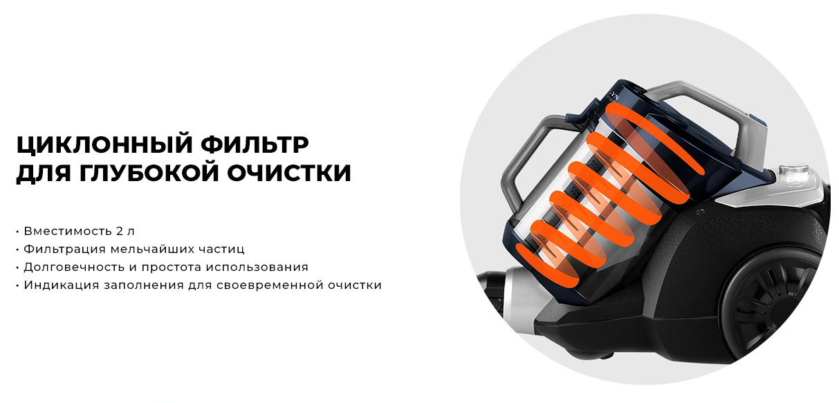 Пылесос Garlyn CV-500 (Blue) купить в интернет-магазине icover