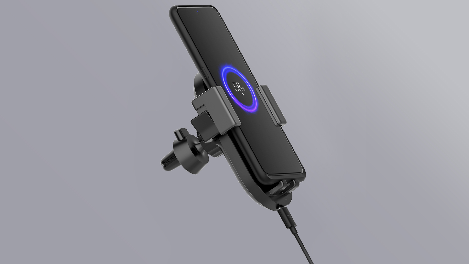 Автомобильный держатель Xiaomi ZMI Wireless Charging Car Holder (WCJ10) купить в интернет-магазине icover