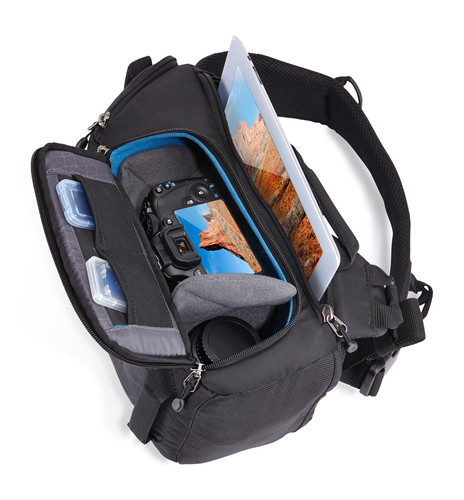 Case Logic Luminosity (DSS101) - рюкзак на одной лямке для зеркального фотоаппарата (Black) купить в интернет-магазине icover