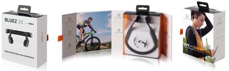 AfterShokz Bluez 2S - беспроводные вибрационные наушники (Black) купить в интернет-магазине icover