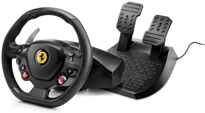 Руль Thrustmaster T80 Ferrari 488 GTB Edition (4160672) для PS4/PC (Black) купить в интернет-магазине icover