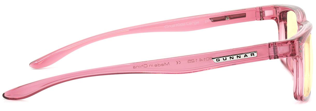 Детские очки для компьютера Gunnar Cruz Kids Large Amber Natural CRU-10101 (Pink) купить в интернет-магазине icover
