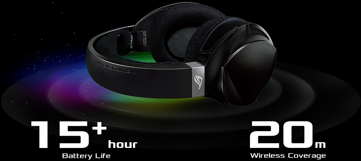 Игровая гарнитура Asus Strix Fusion Wireless (90YH00Z4-B3UA00) купить в интернет-магазине icover