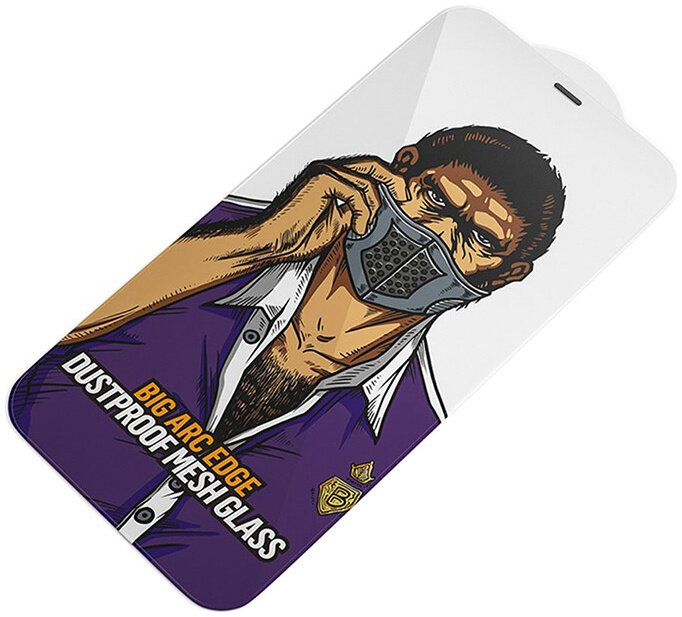 Защитное стекло BlueO 2.5D Dustproof Full Cover (NPB6-6.7) для iPhone 12 Pro Max (Transparent) купить в интернет-магазине icover