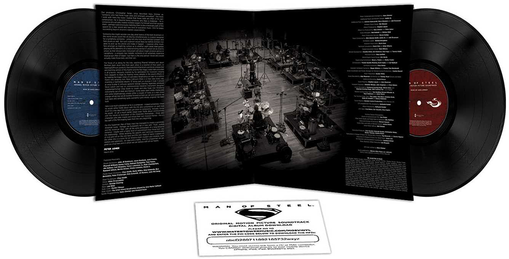 Виниловая пластинка 2 LP Hans Zimmer - OST Man Of Steel (2013) купить в интернет-магазине icover