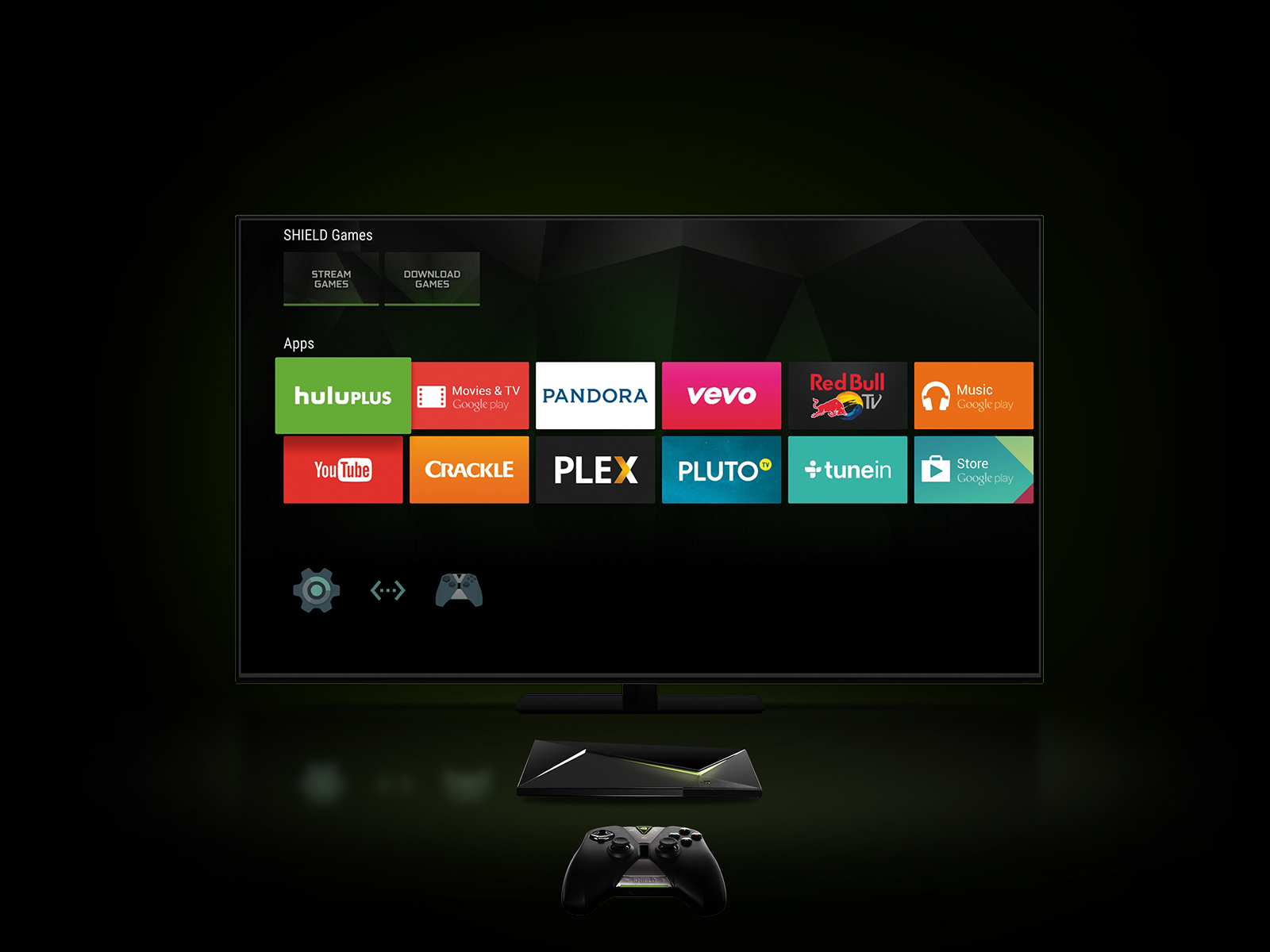 Купить nvidia shield tv console - игровая консоль на android tv в Москве. В нашем каталоге интернет-магазина icover.ru вы можете ознакомиться с ценами, подробным описанием, фотографиями и техническими характеристиками. Низкие цены. Высокое качество. Доставка по России. Заказать товары по телефону +7(495)229-39-50 Nvidia Shield TV Console - игровая консоль на Android TV купить в интернет-магазине icover