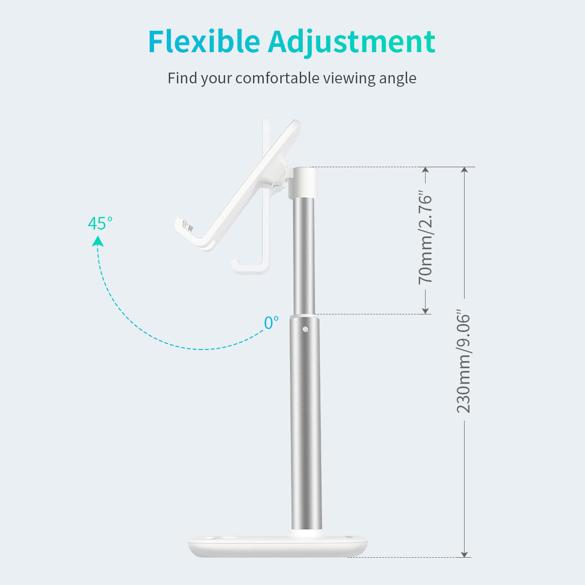 Подставка Choetech Handy Stander H035 для планшетов и смартфонов (White) купить в интернет-магазине icover
