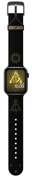 Ремешок MobyFox Harry Potter Deathly Hallows (ST-WNR22HPW2005) для Apple Watch (Black) купить в интернет-магазине icover