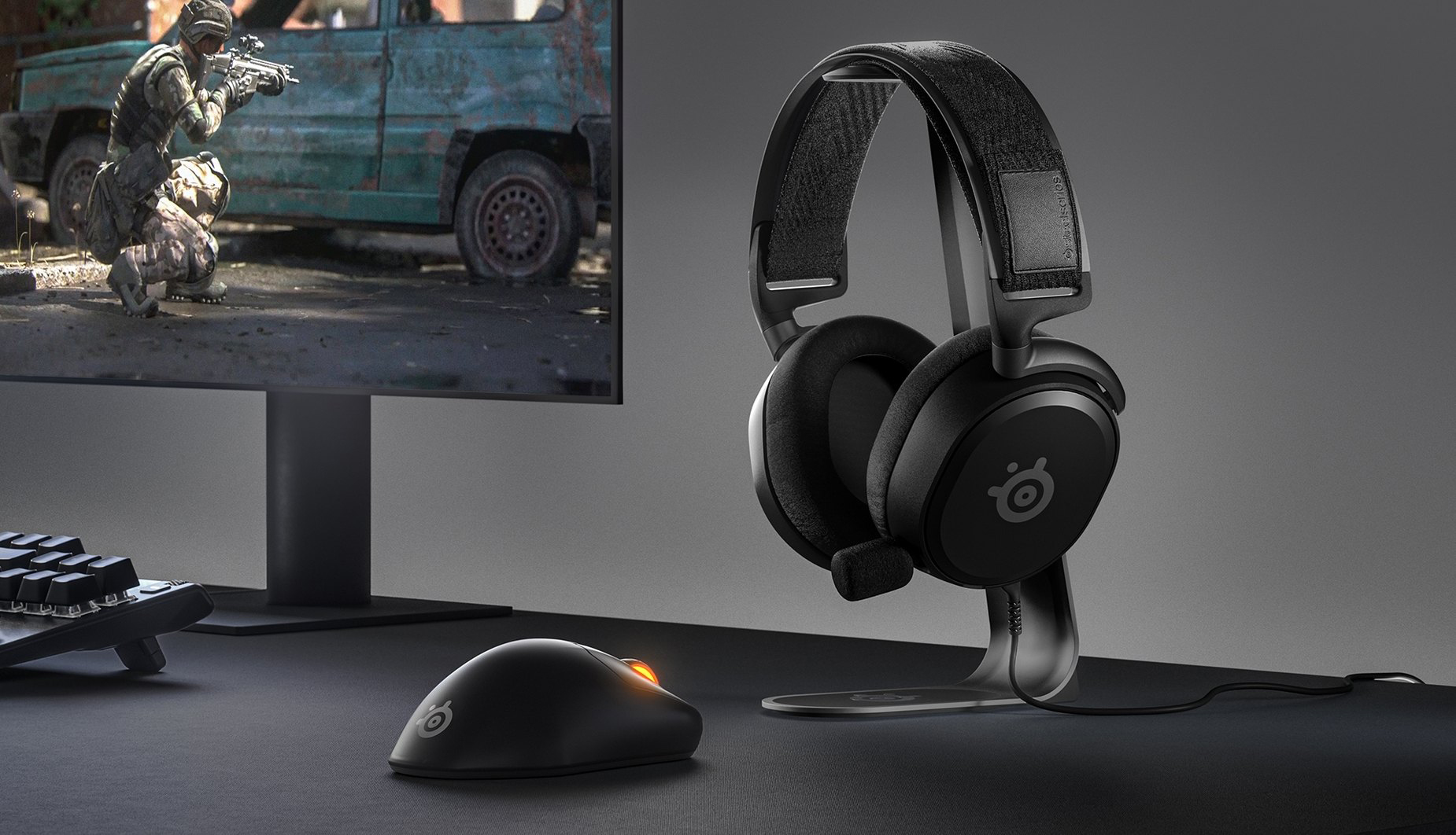 Игровая гарнитура Steelseries Arctis Prime (Black) купить в интернет-магазине icover
