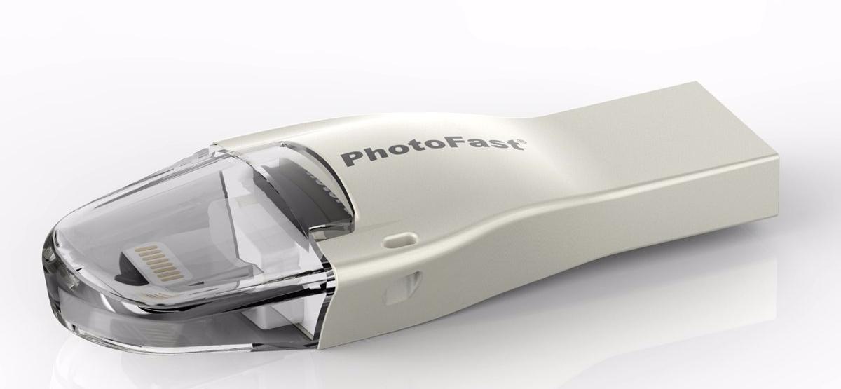 Картридер PhotoFast 4K iReader для iOS-устройств (Silver) купить в интернет-магазине icover