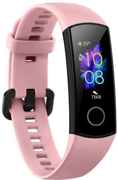 Фитнес-браслет Honor Band 5 CRS-B19S (Coral Pink) купить в интернет-магазине icover