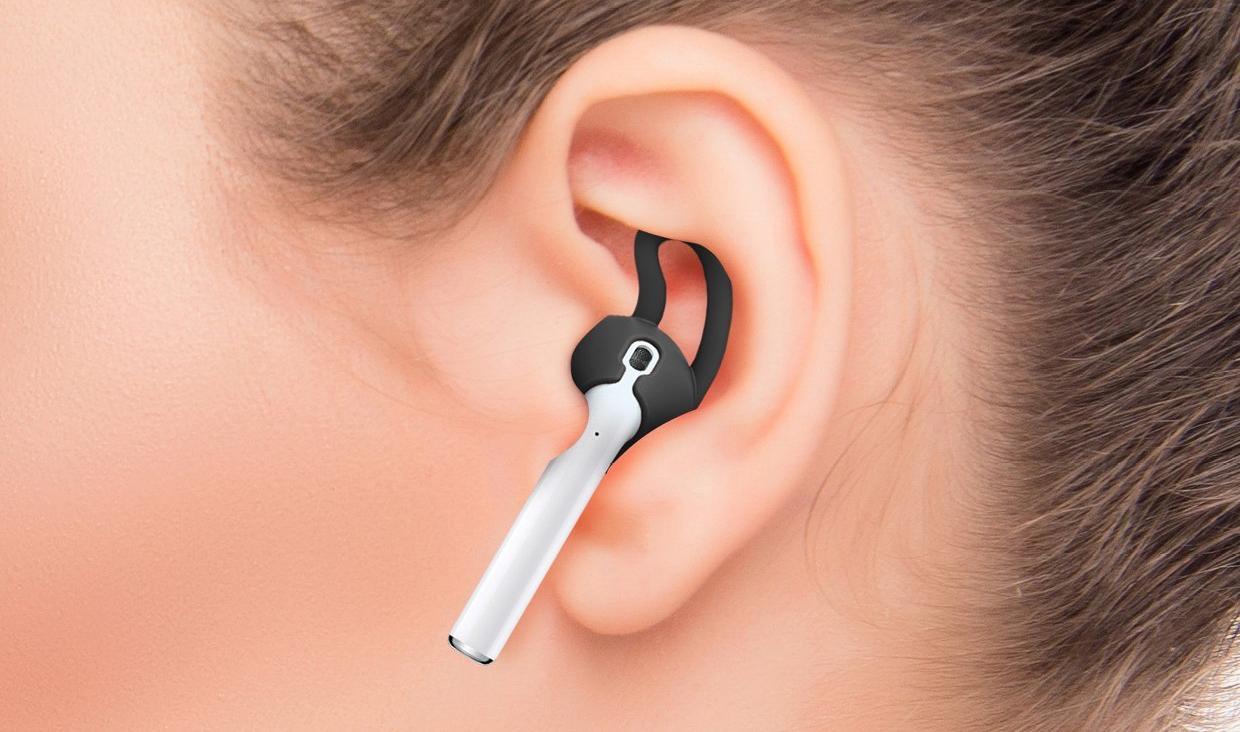 Держатель Elago Earhooks (BK-PAD-E) для наушников Apple AirPods (Black) купить в интернет-магазине icover