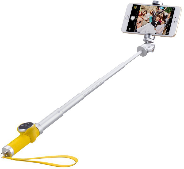 Монопод Momax Selfie Pro Mini Selfie Pod 50 см (KMS3) + объектив (Silver) купить в интернет-магазине icover