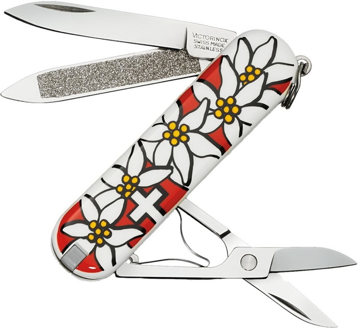

Нож-брелок Victorinox Classic 0.6203.840 (Edelweiss)