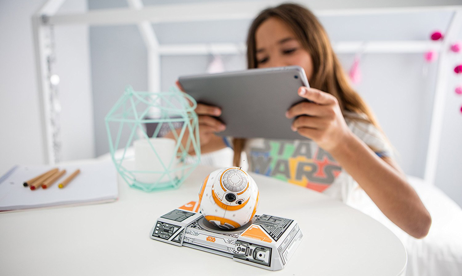 Интерактивная игрушка робот Sphero Star Wars BB-8 with Trainer R001TRW (White) купить в интернет-магазине icover