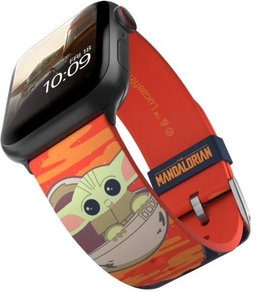 Ремешок MobyFox Mandalorian The Child Bounty (ST-DSY22STW2014) для Apple Watch (Orange) купить в интернет-магазине icover