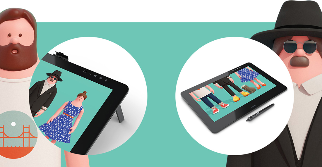 Графический планшет Wacom Cintiq Pro 13" DTH-1320-RU (Black) купить в интернет-магазине icover
