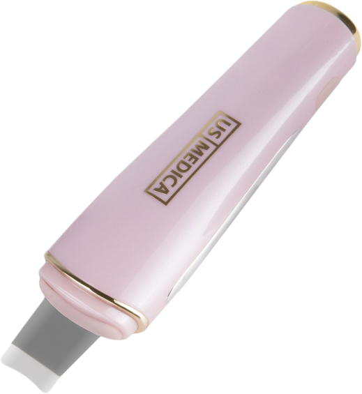 Аппарат для ультразвуковой чистки лица US Medica Sapphire (Pink) купить в интернет-магазине icover