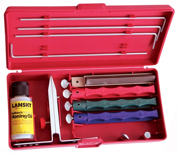 Lansky Universal Knife Sharpening System (LNLKUNV) - набор точильных камней для ножей купить в интернет-магазине icover