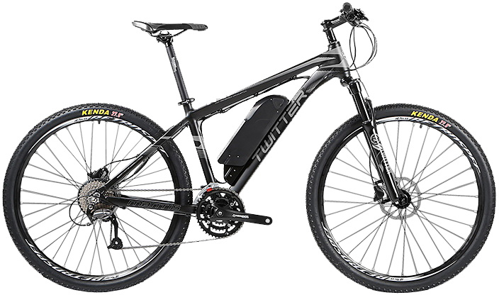 Электровелосипед Twitter Mantis E0 15.5 (Black/Grey) купить в интернет-магазине icover