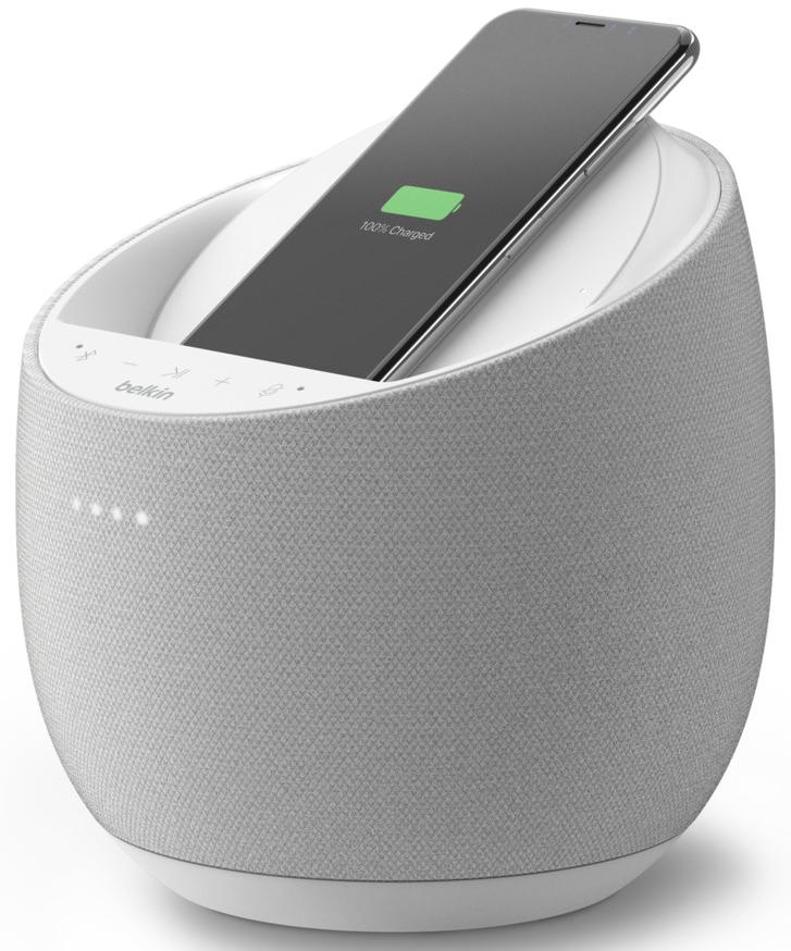 

Смарт-динамик Belkin Hi-Fi G1S0001vfWHTRU с беспроводным зарядным устройством (White)