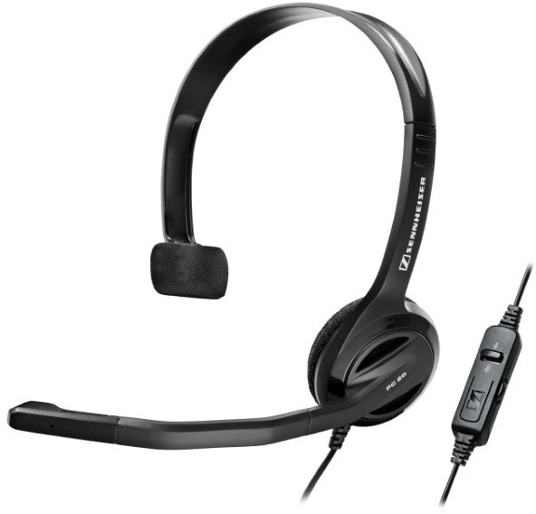 Sennheiser PC 26 Call Control (504521) - проводная моно-гарнитура (Black) купить в интернет-магазине icover