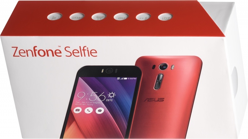 Смартфон Asus ZenFone Selfie LTE 16Gb (ZD551KL-6C127RU) Red купить в интернет-магазине icover