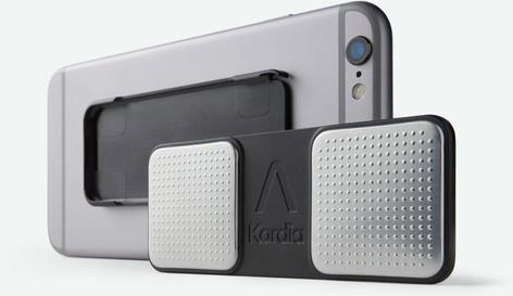 Портативный электрокардиограф AliveCor KardiaMobile EKG для iOS/Android (Black) купить в интернет-магазине icover