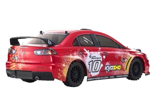 Kyosho 1/10 EP 4WD Fazer Lancer KX2 VE-X RTR - радиоуправляемая модель (Red) купить в интернет-магазине icover