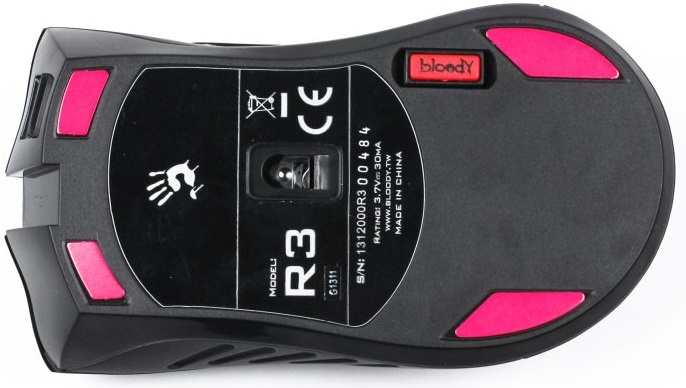 A4Tech Bloody R3 - игровая беспроводная мышь (Black) купить в интернет-магазине icover