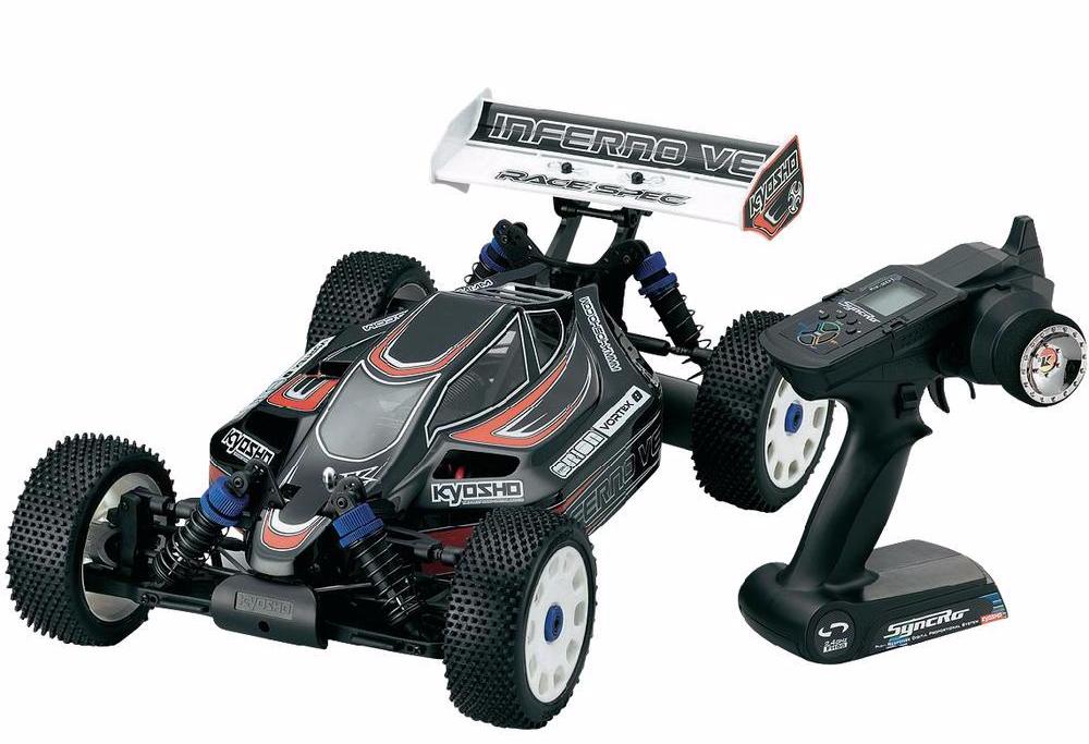 Kyosho 1/8 EP 4WD Inferno VE RTR - радиоуправляемая модель (Black) купить в интернет-магазине icover