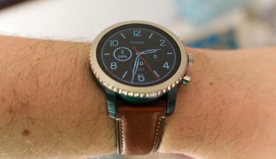 Умные часы Fossil Q Gen 3 Explorist (Blue/Brown) купить в интернет-магазине icover
