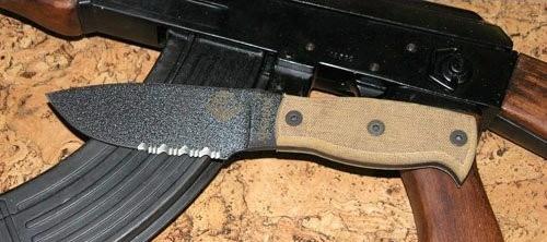 Ontario Afghan Tan Micarta (ONT/9419TMSR) - нож с фиксированным лезвием (Tan) купить в интернет-магазине icover