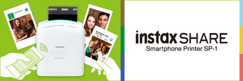 Fujifilm Instax Share SP-1 - принтер для смартфона купить в интернет-магазине icover