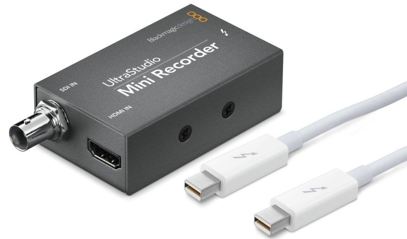 Купить blackmagic Design UltraStudio Mini Recorder - карманный