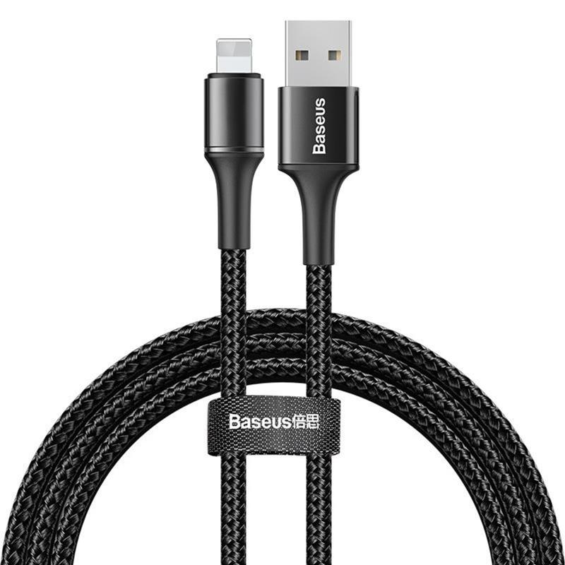 

Кабель Baseus Halo USB/Lightning 0.25m CALGH-D01 (Black)
