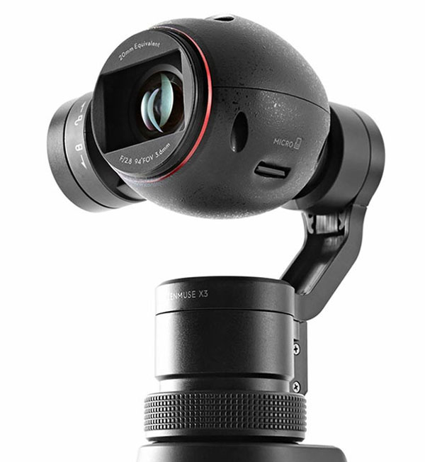 DJI Osmo - 4K-камера с системой стабилизации (Black) купить в интернет-магазине icover