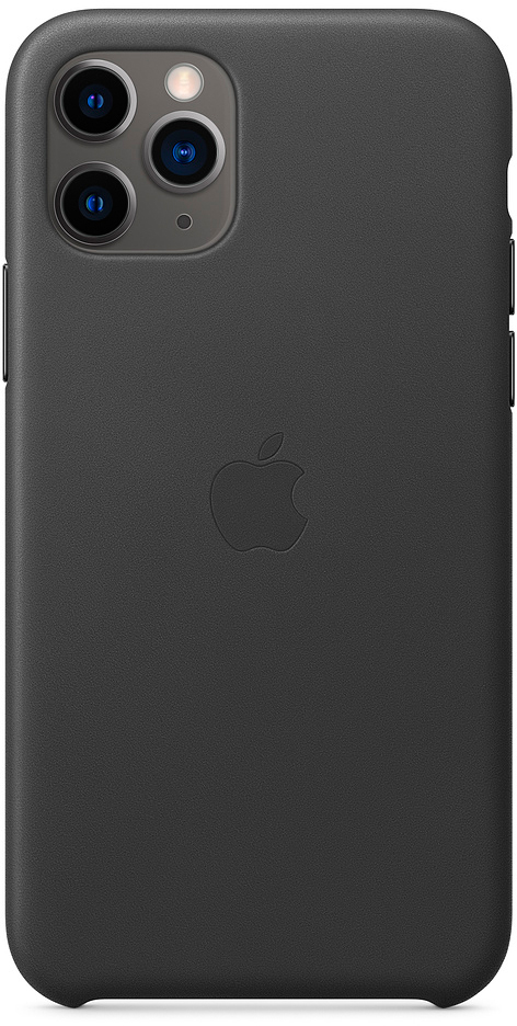 

Чехол Apple Leather (MWYE2ZM/A) для iPhone 11 Pro (Black)