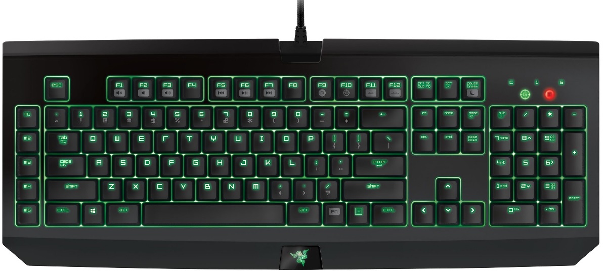 Razer BlackWidow Ultimate Stealth 2014 (RZ03-00386500-R3R1) - игровая клавиатура (Black) купить в интернет-магазине icover