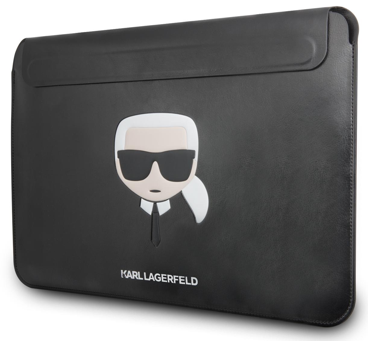 

Чехол Karl Lagerfeld Ikonik Karl Sleeve (KLCS133KHBK) для MacBook Pro/Air 13'' (Black)