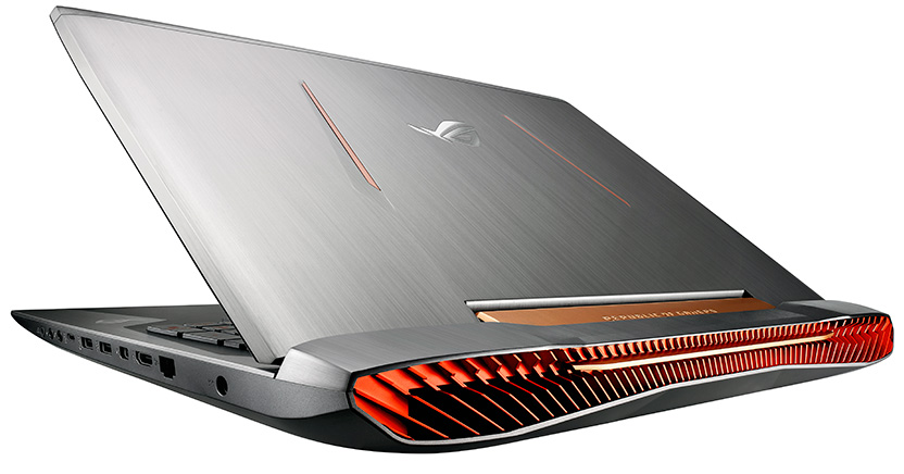 Ноутбук Asus Republic of Gamers G752VT-CG084T 17.3'' Intel Core i7 6700HQ 2.6Ghz, 8Gb, 2Tb HDD + 128Gb SSD (90NB09X1-M00990) купить в интернет-магазине icover