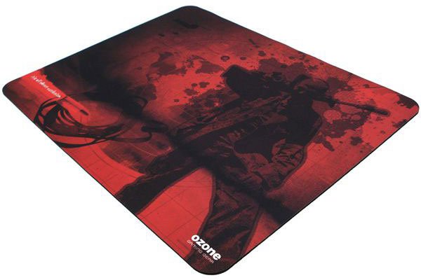 Ozone Gaming Shooter S (OZSHOOTERS) - игровой коврик для мыши (Red/Black) купить в интернет-магазине icover