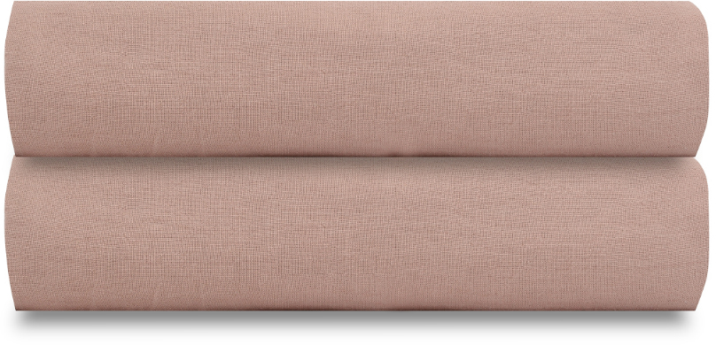 

Простыня из стираного льна цвета пыльной розы Tkano Essential, 240х270 см